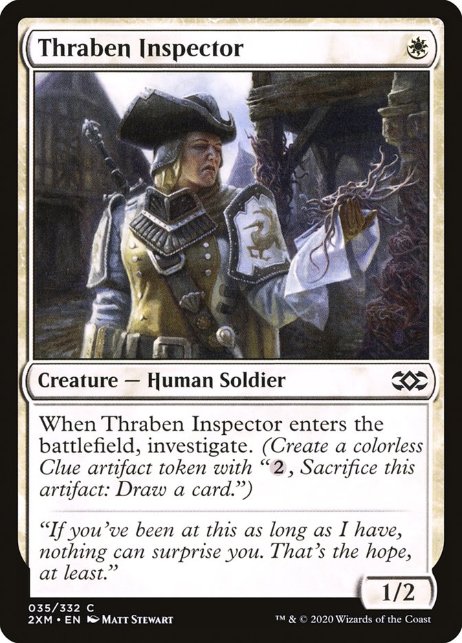 Magic | Thraben Inspector [Double Masters] | The Nerd Merchant