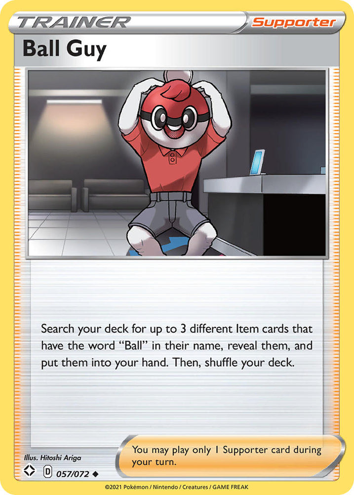 Pokemon | Ball Guy (057/072) [Sword & Shield: Shining Fates] | The Nerd Merchant
