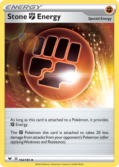 Pokemon | Stone Fighting Energy (164/185) [Sword & Shield: Vivid Voltage] | The Nerd Merchant