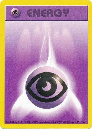 Pokemon | Psychic Energy (101/102) [Base Set Shadowless Unlimited] | The Nerd Merchant