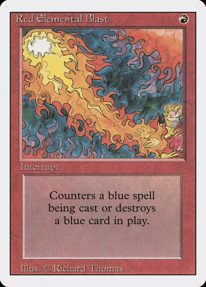 Magic | Red Elemental Blast [Revised Edition] | The Nerd Merchant