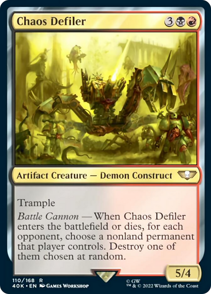 Magic | Chaos Defiler [Warhammer 40,000] | The Nerd Merchant