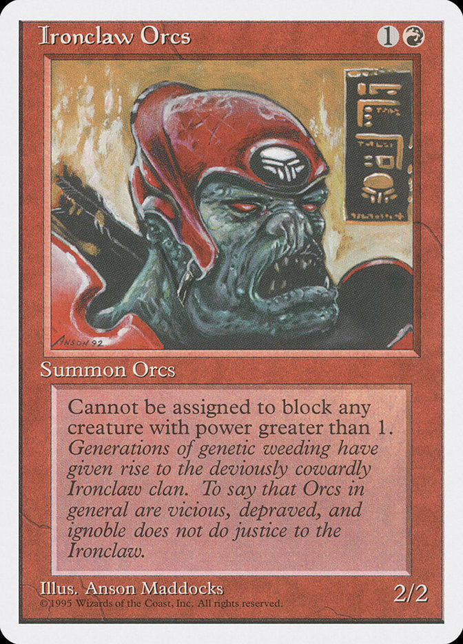 Magic | Ironclaw Orcs [Fourth Edition] | The Nerd Merchant
