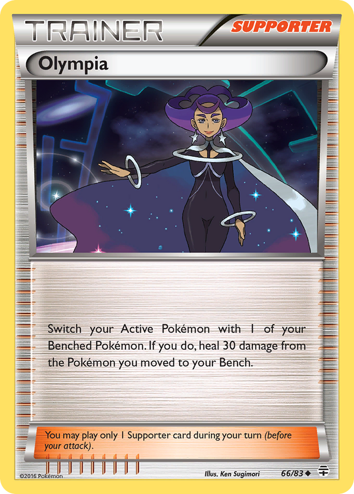 Pokemon | Olympia (66/83) [XY: Generations] | The Nerd Merchant