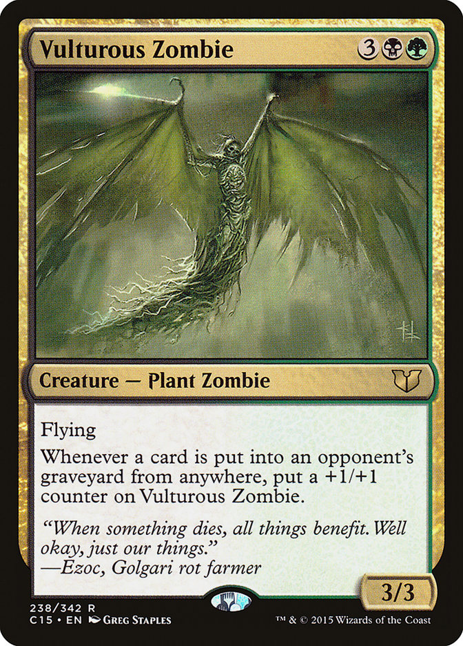 Magic | Vulturous Zombie [Commander 2015] | The Nerd Merchant