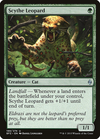 Magic | Scythe Leopard [Battle for Zendikar] | The Nerd Merchant