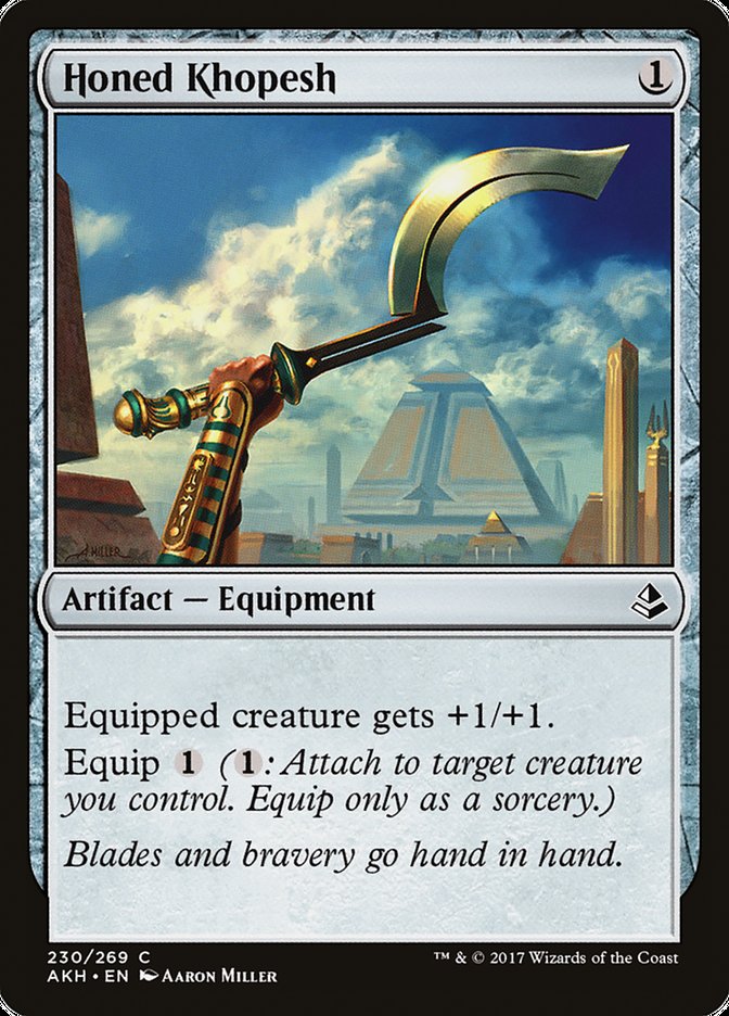 Magic | Honed Khopesh [Amonkhet] | The Nerd Merchant