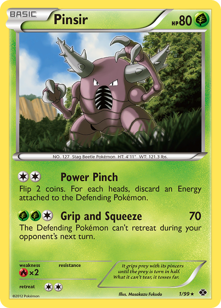 Pokemon | Pinsir (1/99) [Black & White: Next Destinies] | The Nerd Merchant