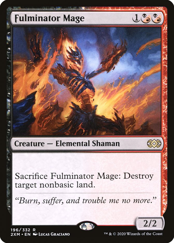 Magic | Fulminator Mage [Double Masters] | The Nerd Merchant