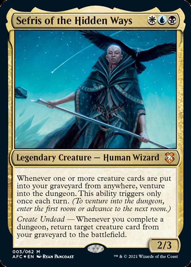 Magic | Sefris of the Hidden Ways [Dungeons & Dragons: Adventures in the Forgotten Realms Commander] | The Nerd Merchant