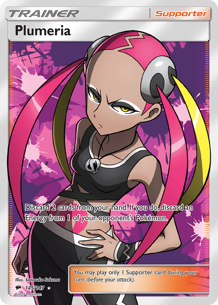 Pokemon | Plumeria (145/147) [Sun & Moon: Burning Shadows] | The Nerd Merchant