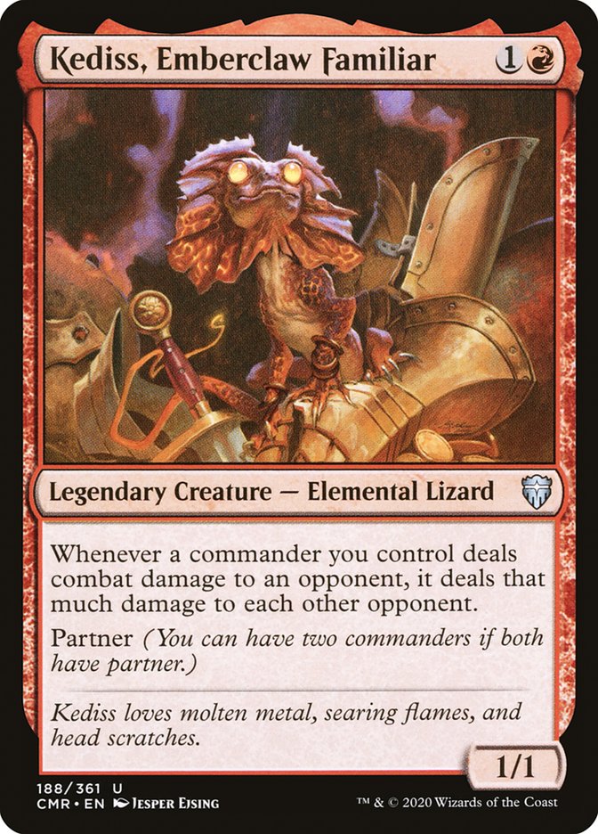 Magic | Kediss, Emberclaw Familiar [Commander Legends] | The Nerd Merchant