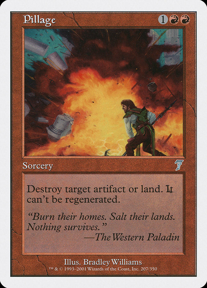 Magic | Pillage [Seventh Edition] | The Nerd Merchant
