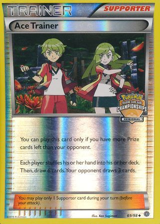 Pokemon | Ace Trainer (69/98) (Regional Championship Promo) [XY: Ancient Origins] | The Nerd Merchant