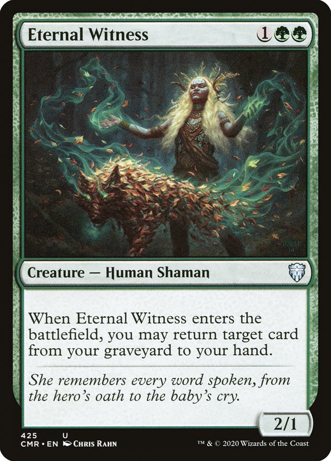 Magic | Eternal Witness [Commander Legends] | The Nerd Merchant