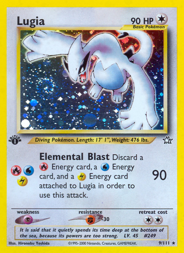 Pokemon | Lugia (9/111) [Neo Genesis 1st Edition] | The Nerd Merchant
