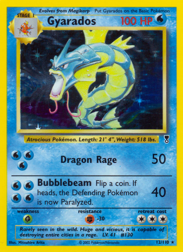 Pokemon | Gyarados (12/110) [Legendary Collection] | The Nerd Merchant
