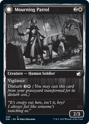 Magic | Mourning Patrol // Morning Apparition [Innistrad: Double Feature] | The Nerd Merchant