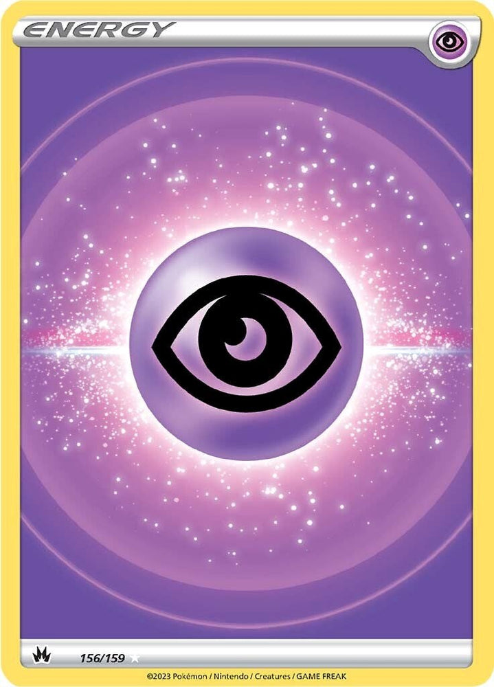 Pokemon | Psychic Energy (156/159) (Texture Full Art) [Sword & Shield: Crown Zenith] | The Nerd Merchant