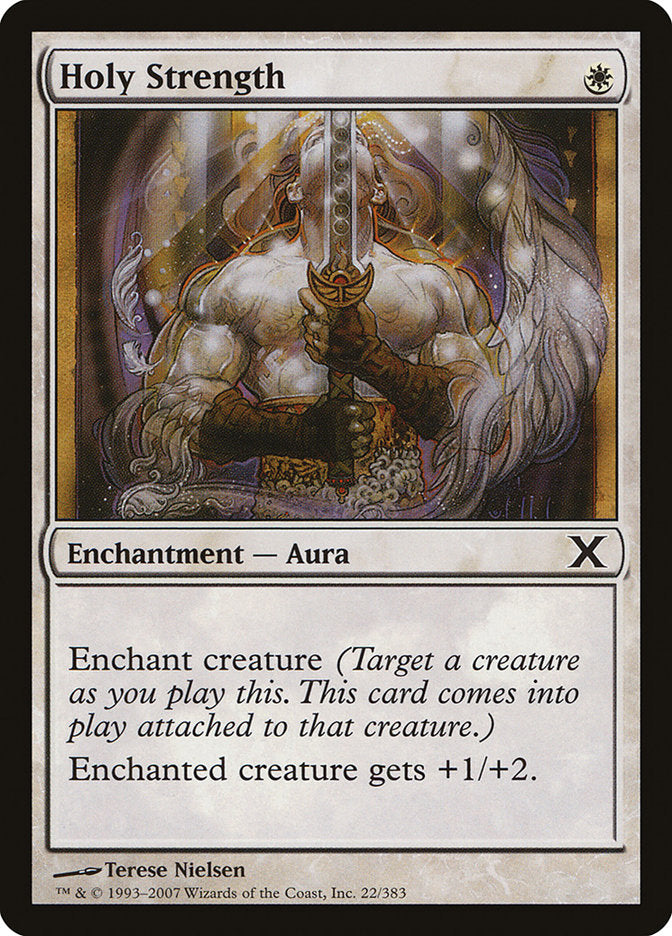 Magic | Holy Strength [Tenth Edition] | The Nerd Merchant