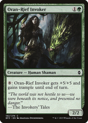 Magic | Oran-Rief Invoker [Battle for Zendikar] | The Nerd Merchant