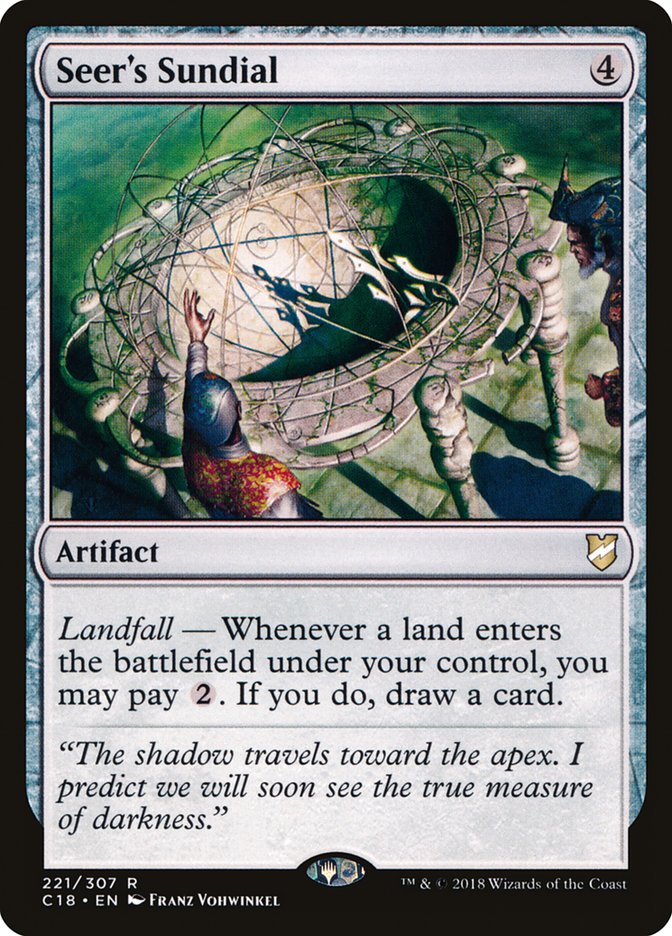 Magic | Seer's Sundial [Commander 2018] | The Nerd Merchant