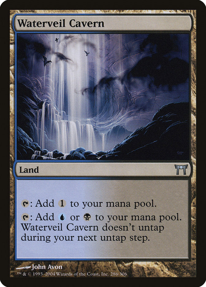 Magic | Waterveil Cavern [Champions of Kamigawa] | The Nerd Merchant