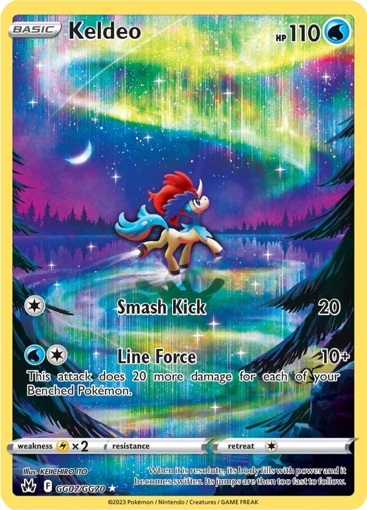 Pokemon | Keldeo (GG07/GG70) [Sword & Shield: Crown Zenith] | The Nerd Merchant