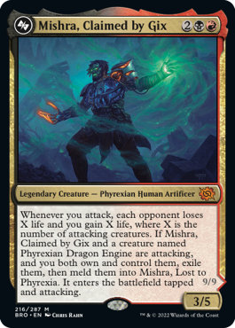 Magic | Mishra, Claimed by Gix [The Brothers' War] | The Nerd Merchant