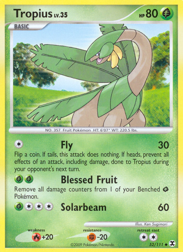 Pokemon | Tropius (52/111) [Platinum: Rising Rivals] | The Nerd Merchant