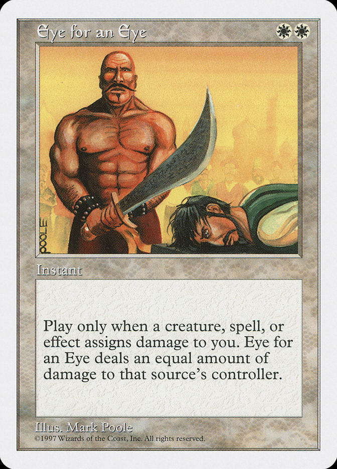 Magic | Eye for an Eye [Fifth Edition] | The Nerd Merchant