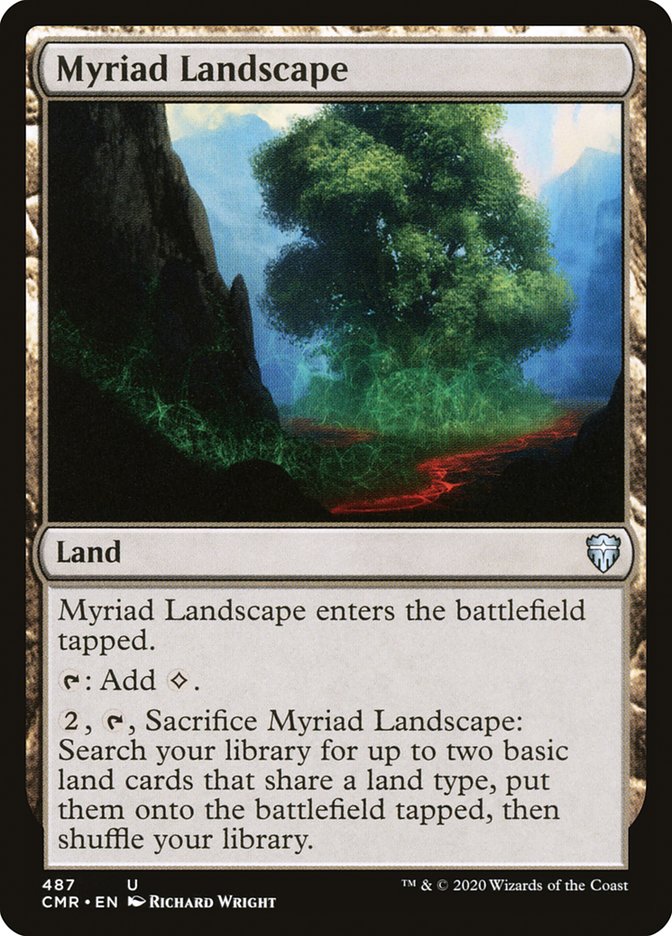Magic | Myriad Landscape [Commander Legends] | The Nerd Merchant