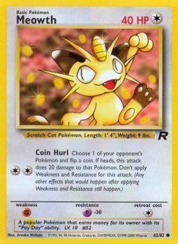 Pokemon | Meowth (62/82) [Team Rocket Unlimited] | The Nerd Merchant