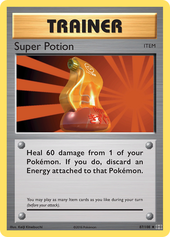 Pokemon | Super Potion (87/108) [XY: Evolutions] | The Nerd Merchant