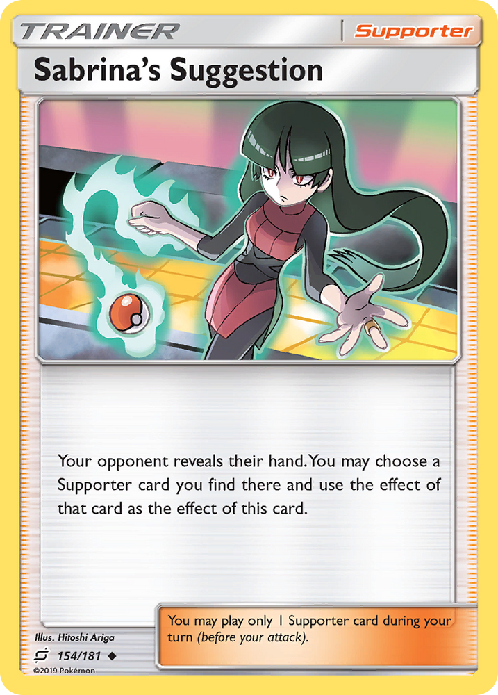 Pokemon | Sabrina's Suggestion (154/181) [Sun & Moon: Team Up] | The Nerd Merchant