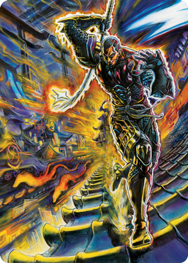Magic | Kaito Shizuki 2 Art Card [Kamigawa: Neon Dynasty Art Series] | The Nerd Merchant