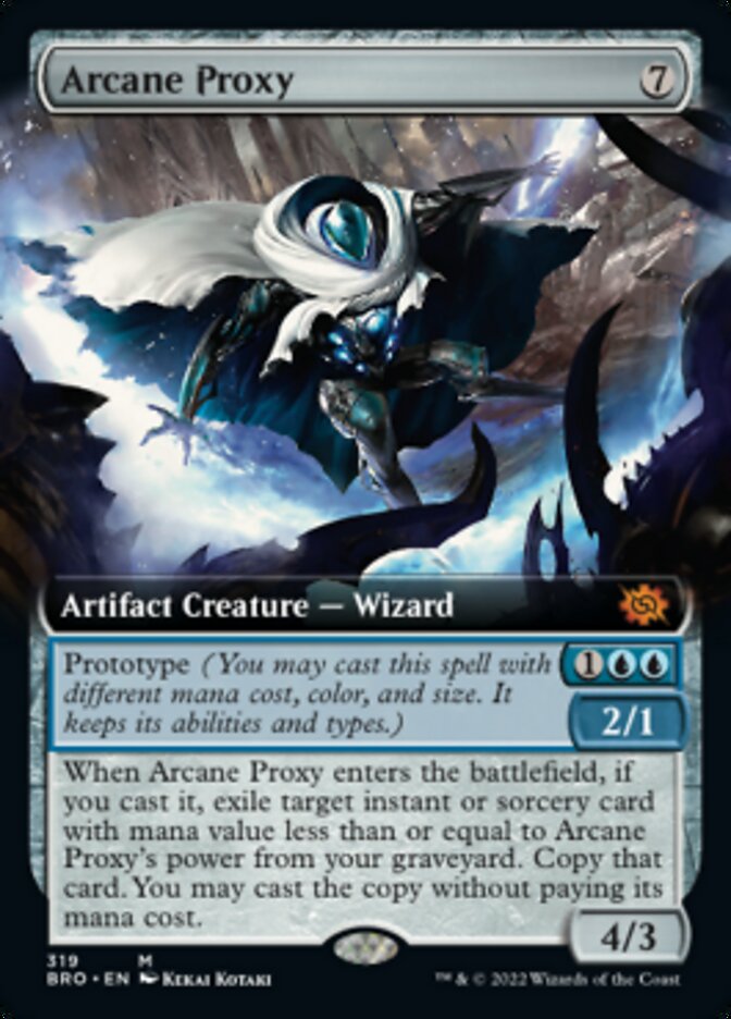 Magic | Arcane Proxy (Extended Art) [The Brothers' War] | The Nerd Merchant