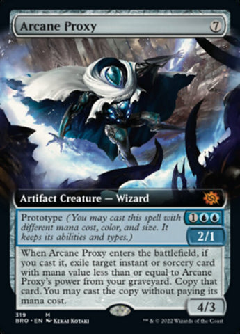 Magic | Arcane Proxy (Extended Art) [The Brothers' War] | The Nerd Merchant