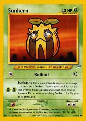 Pokemon | Sunkern (83/105) [Neo Destiny Unlimited] | The Nerd Merchant