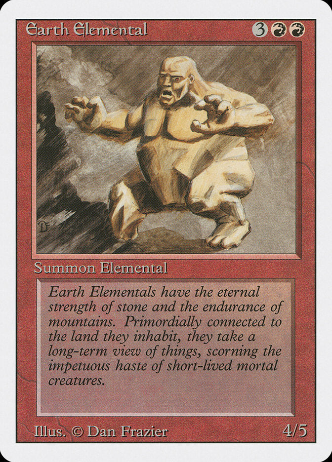 Magic | Earth Elemental [Revised Edition] | The Nerd Merchant