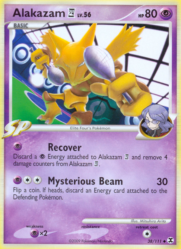 Pokemon | Alakazam (38/111) [Platinum: Rising Rivals] | The Nerd Merchant