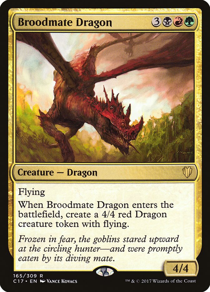 Magic | Broodmate Dragon [Commander 2017] | The Nerd Merchant