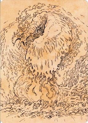Magic | Nemesis Phoenix Art Card [Commander Legends: Battle for Baldur's Gate Art Series] | The Nerd Merchant
