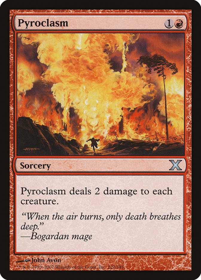 Magic | Pyroclasm [Tenth Edition] | The Nerd Merchant