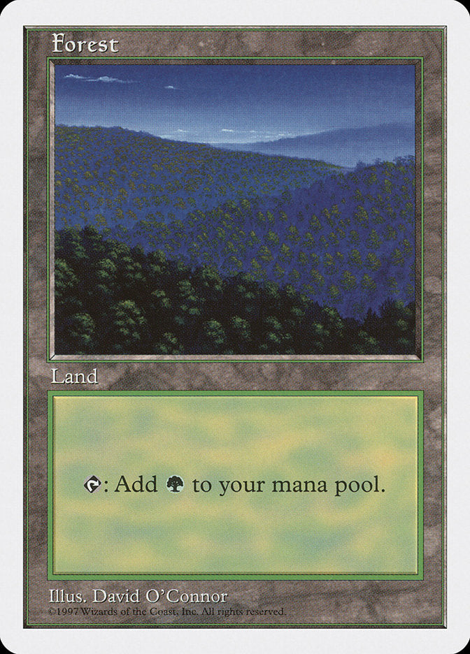 Magic | Forest (447) [Fifth Edition] | The Nerd Merchant