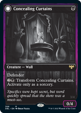 Magic | Concealing Curtains // Revealing Eye [Innistrad: Double Feature] | The Nerd Merchant