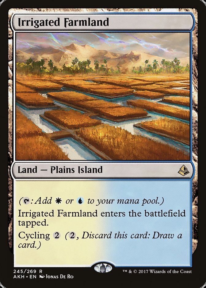 Magic | Irrigated Farmland [Amonkhet] | The Nerd Merchant