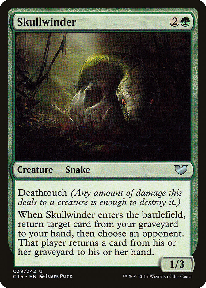 Magic | Skullwinder [Commander 2015] | The Nerd Merchant