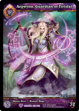 World of Warcraft TCG | Aegwynn, Guardian of Tirisfal (Full Art) - Betrayal of the Guardian 1/202 | The Nerd Merchant