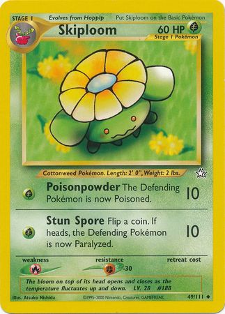 Pokemon | Skiploom (49/111) [Neo Genesis Unlimited] | The Nerd Merchant